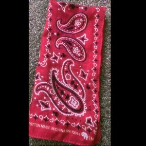 Bright Pink Bandanna